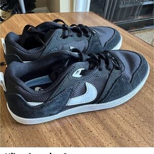 Nike Kids Dress Shoes Black and Gray